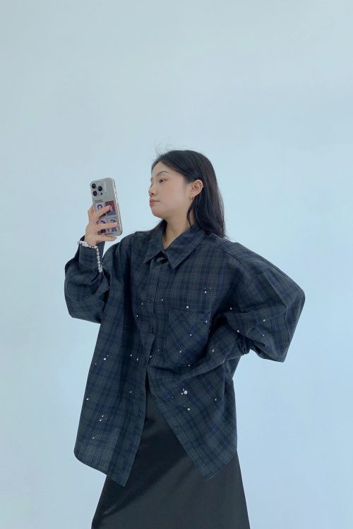 Back Logo Loose Paid Shirt