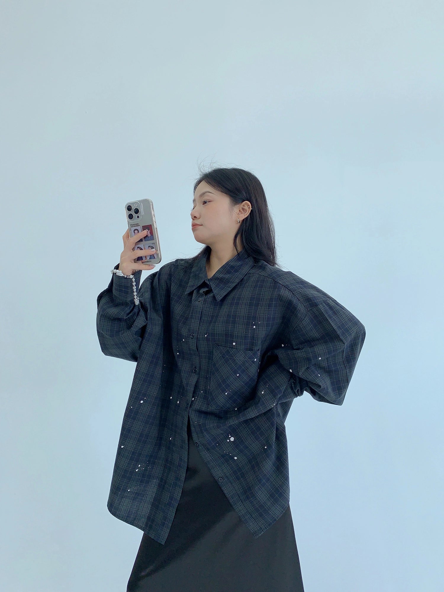 Back Logo Loose Paid Shirt Back Logo Loose Paid Shirt