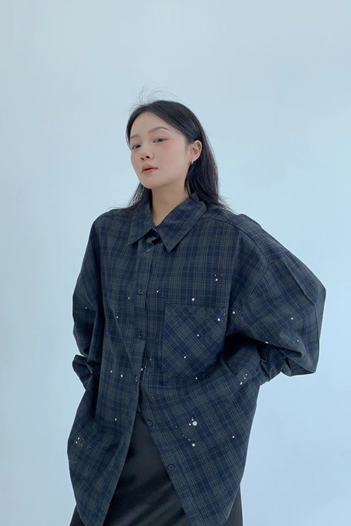 Back Logo Loose Paid Shirt