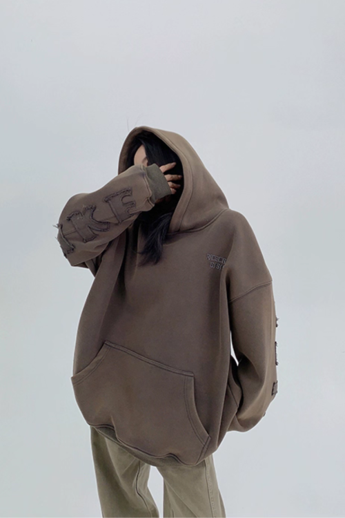 Back Logo Sweatshirt Hoodie