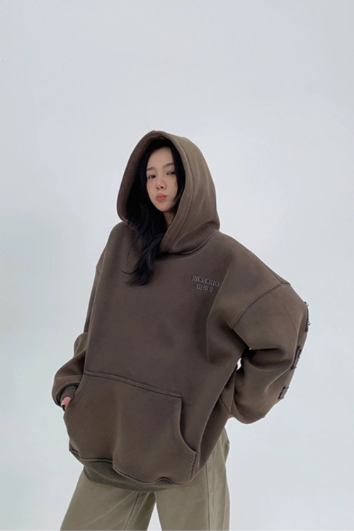 Back Logo Sweatshirt Hoodie