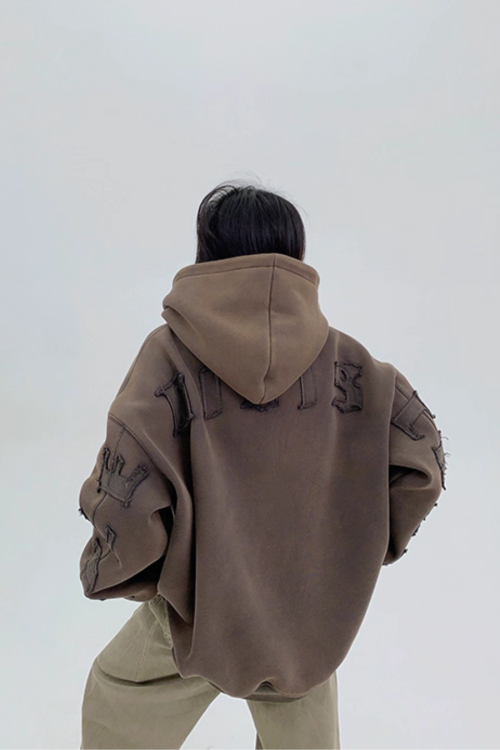 Back Logo Sweatshirt Hoodie