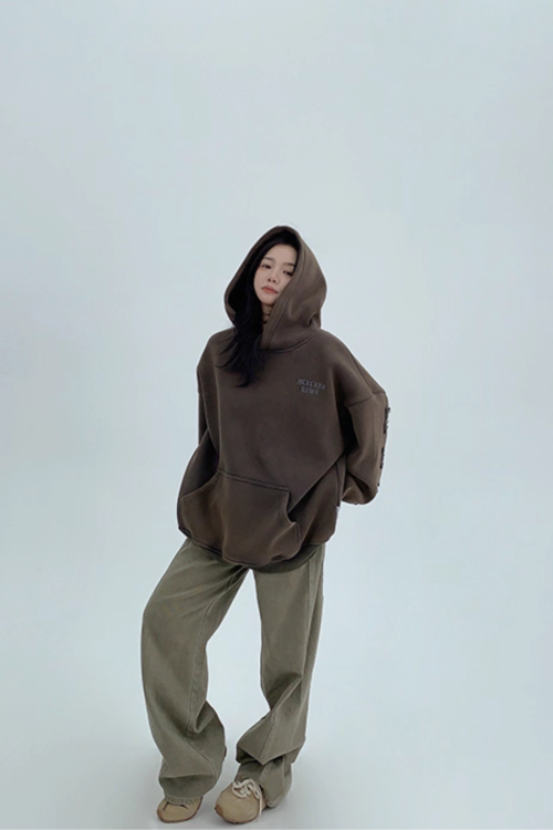 Back Logo Sweatshirt Hoodie