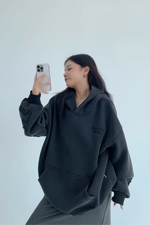 Back Logo Sweatshirt Hoodie