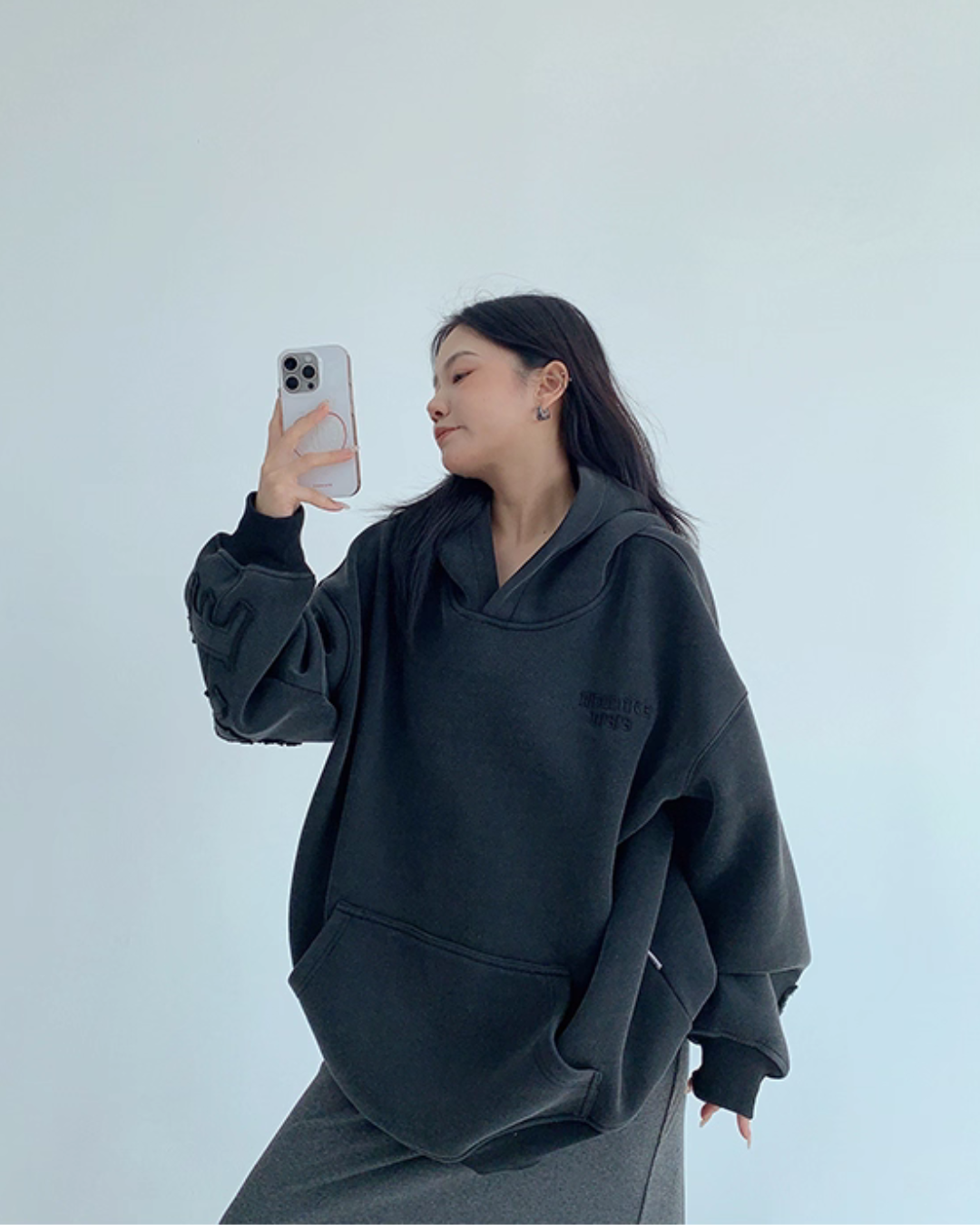 Back Logo Sweatshirt Hoodie Back Logo Sweatshirt Hoodie