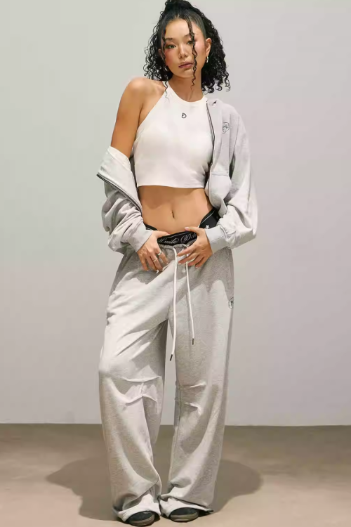 Back Logo Zip Hoodie / Sweatpants