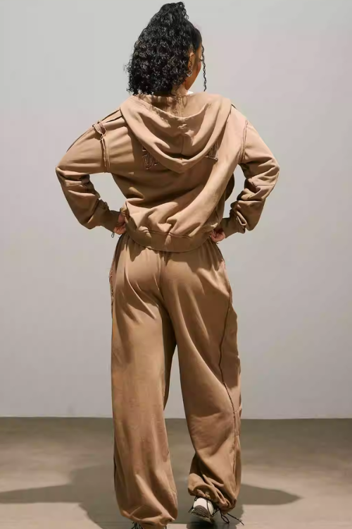 Back Logo Zip Hoodie / Sweatpants