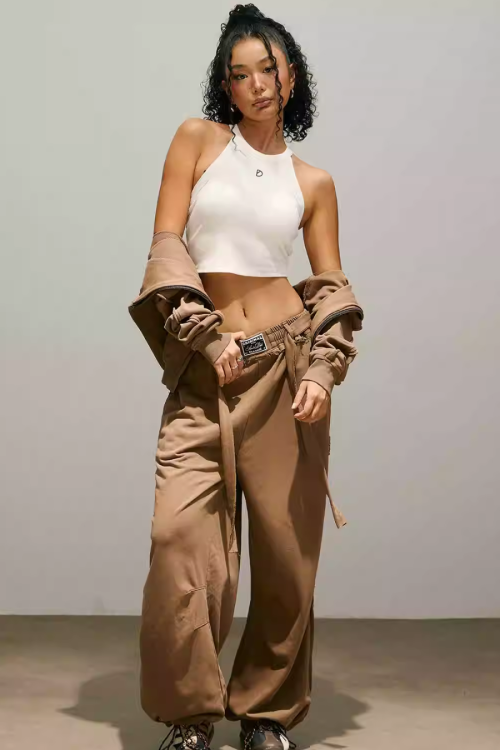 Back Logo Zip Hoodie / Sweatpants