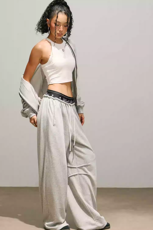 Back Logo Zip Hoodie / Sweatpants