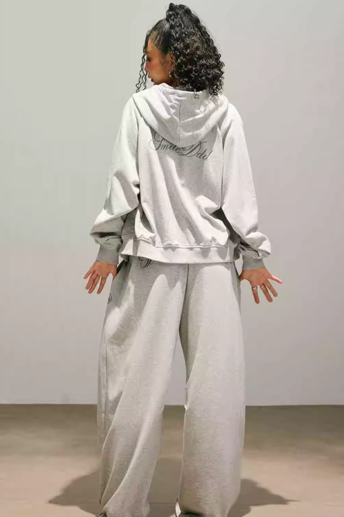 Back Logo Zip Hoodie / Sweatpants