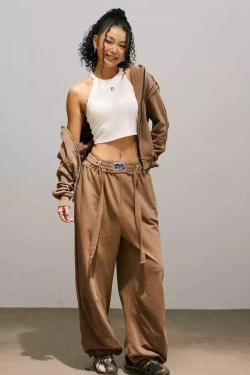 Back Logo Zip Hoodie / Sweatpants