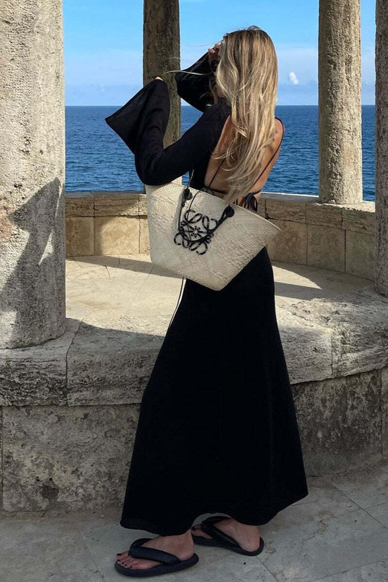 Backless Knit Bodycon Maxi Dress Backless Knit Bodycon Maxi Dress