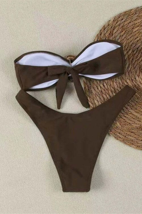 Bandeau Bikini Set