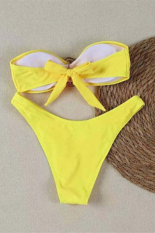 Bandeau Bikini Set