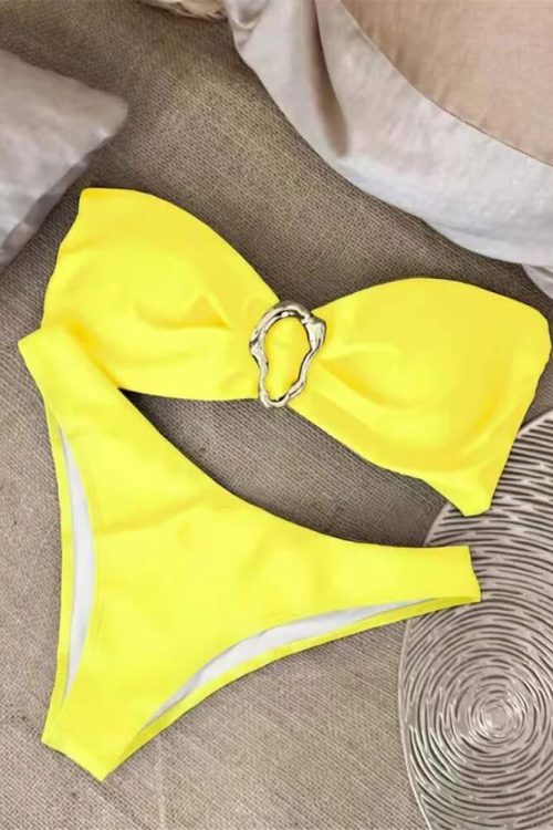 Bandeau Bikini Set