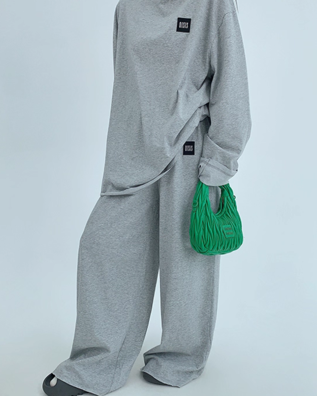 Basic Long Sleeve Top / Wide Pants Basic Long Sleeve Top / Wide Pants
