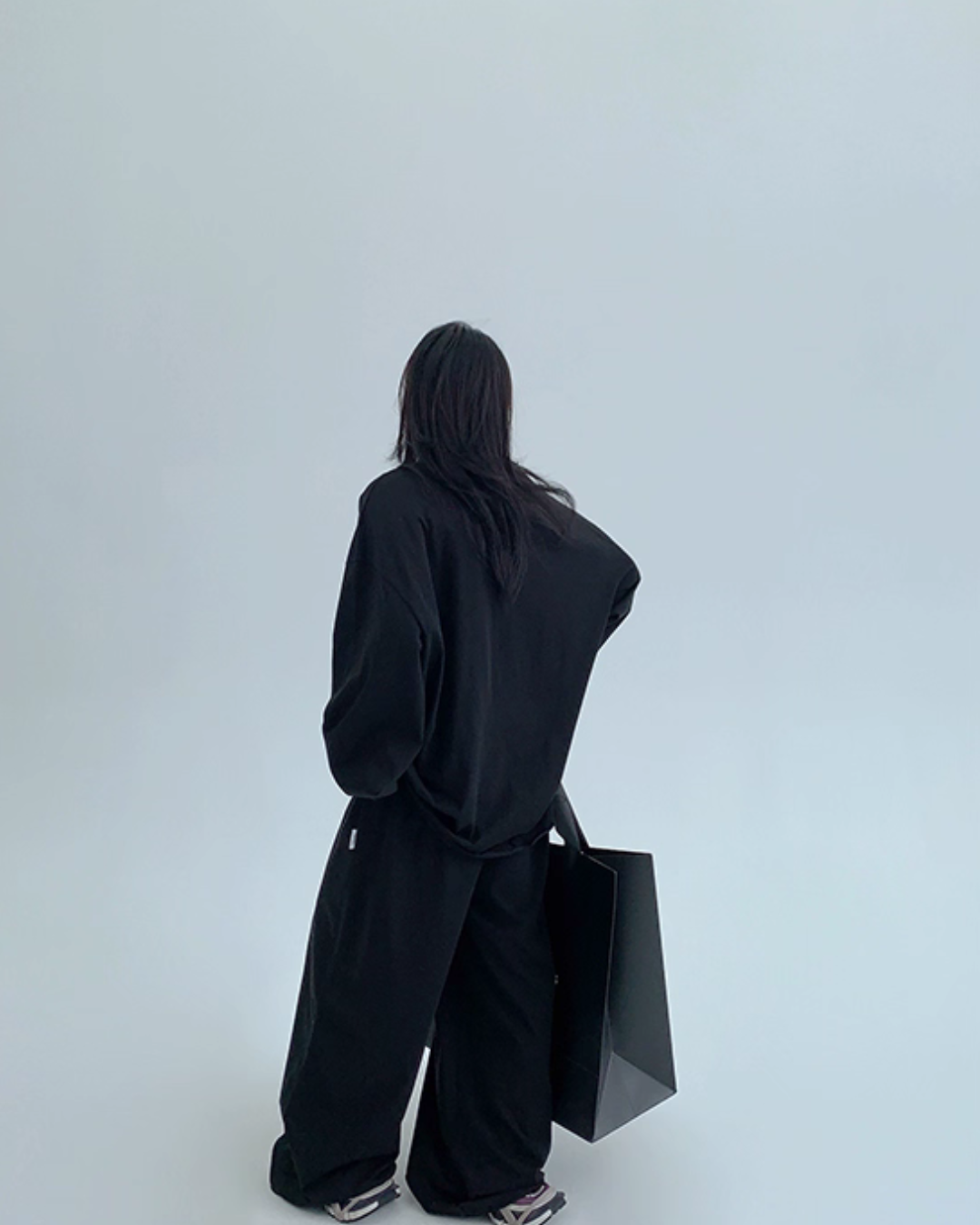 Basic Long Sleeve Top / Wide Pants Basic Long Sleeve Top / Wide Pants