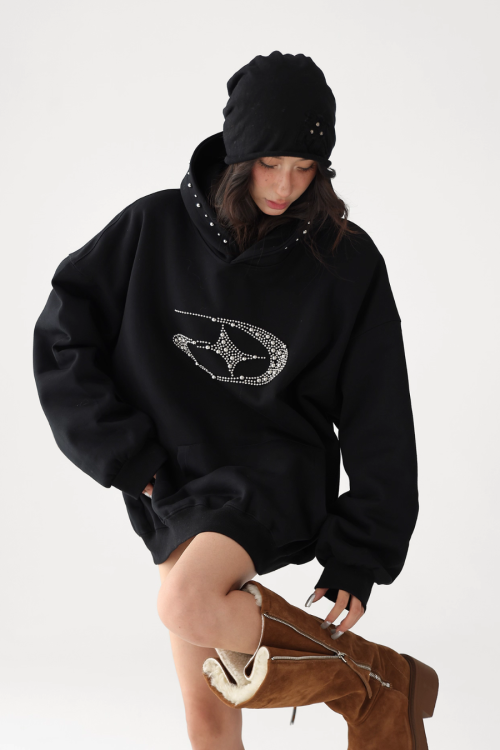 Beads Logo Sweat Hoodie