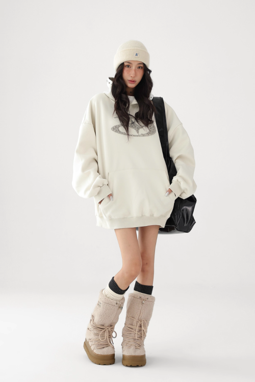 Beads Logo Sweat Hoodie