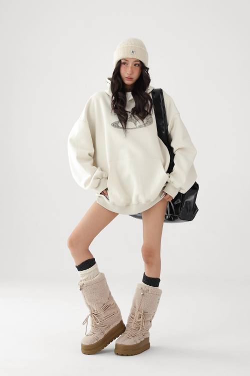 Beads Logo Sweat Hoodie