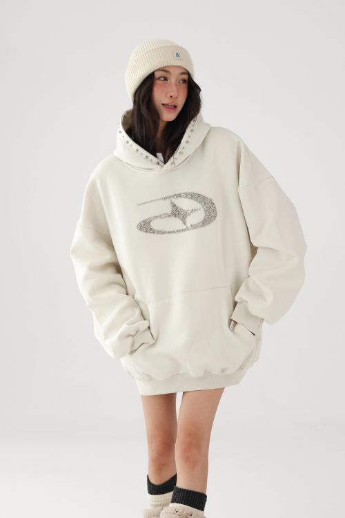 Beads Logo Sweat Hoodie