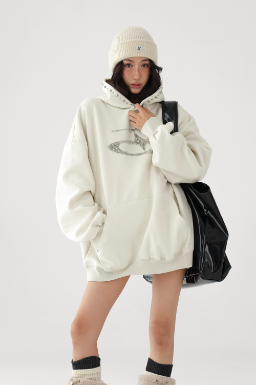 Beads Logo Sweat Hoodie