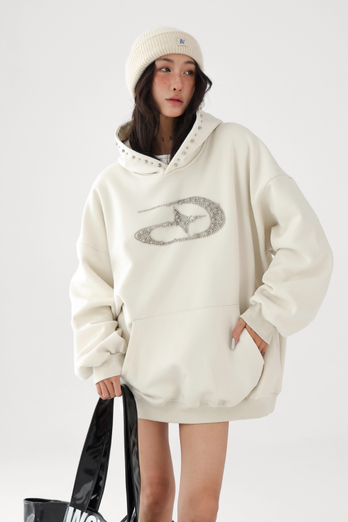 Beads Logo Sweat Hoodie