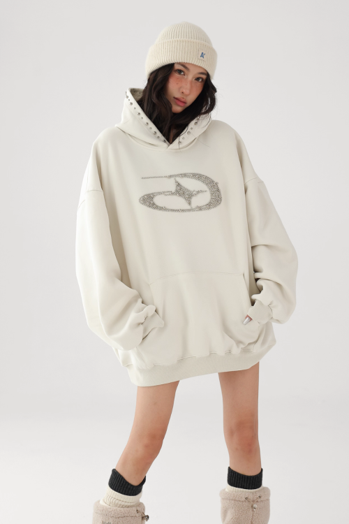 Beads Logo Sweat Hoodie