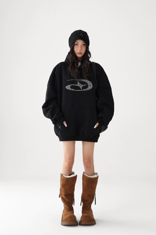 Beads Logo Sweat Hoodie