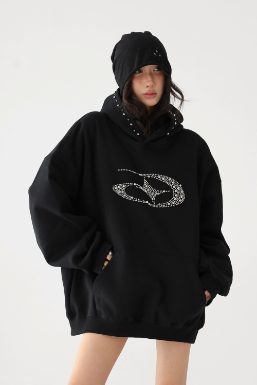 Beads Logo Sweat Hoodie