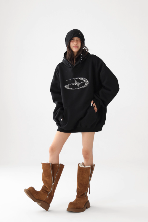 Beads Logo Sweat Hoodie