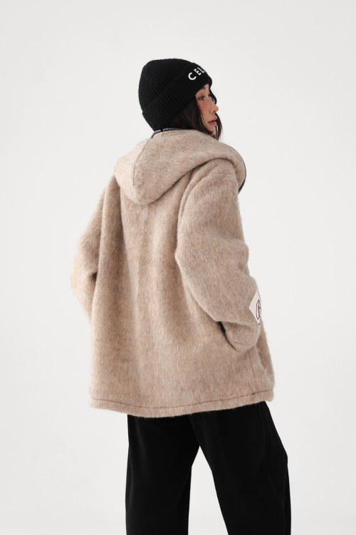 Big Hood Wool Jacket