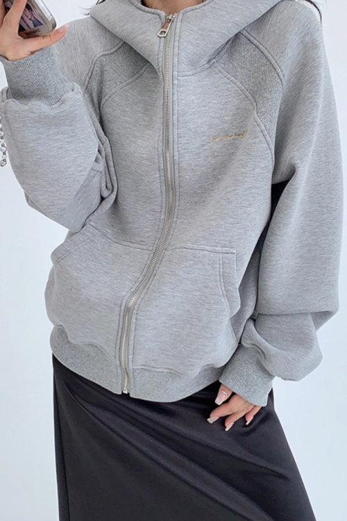 Big Hood Zip Hoodie