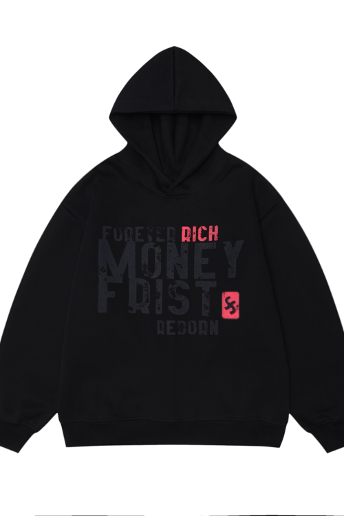 Big Logo Print Hoodie