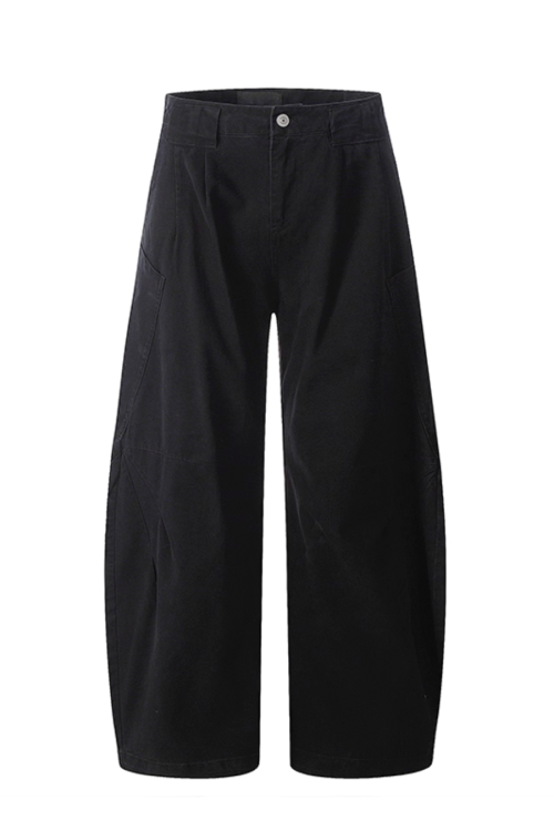 Big Pocket Curve Wide Pants