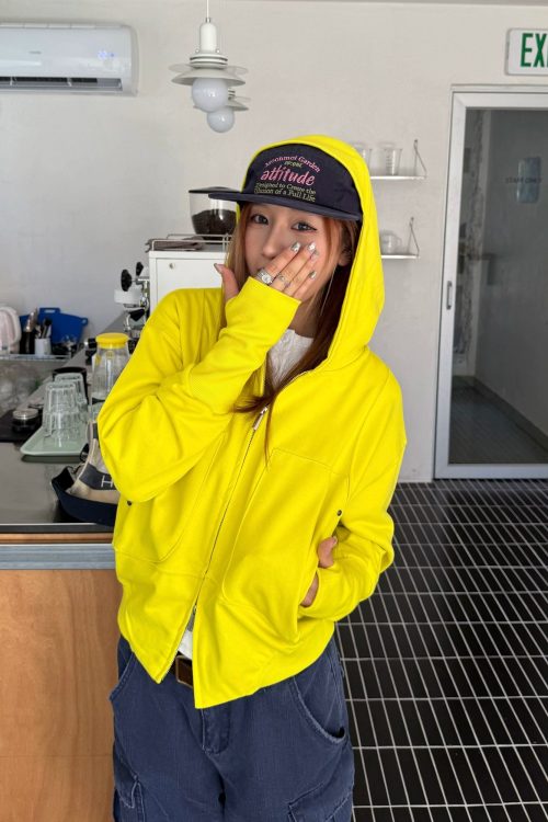 Big Pocket Double Zip Hoodie