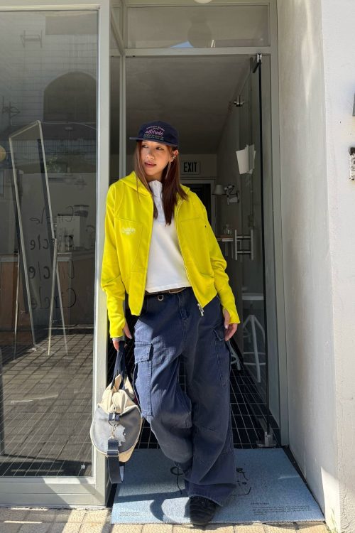 Big Pocket Double Zip Hoodie