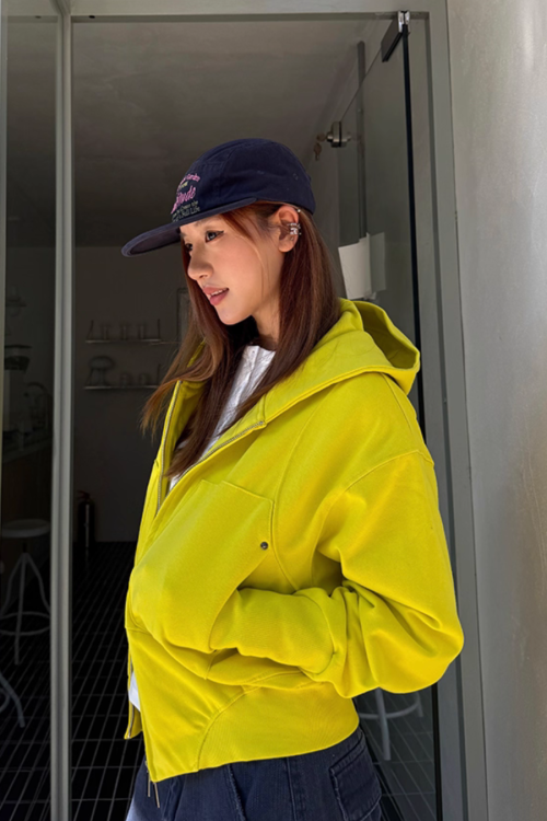 Big Pocket Double Zip Hoodie