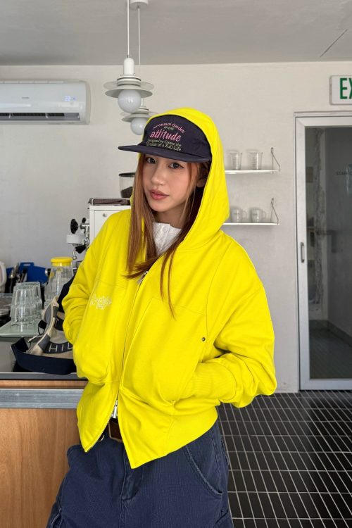 Big Pocket Double Zip Hoodie