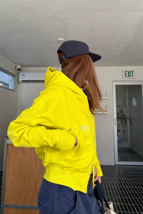 Big Pocket Double Zip Hoodie