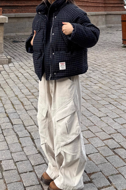 Big Pocket Wide Cargo Pants