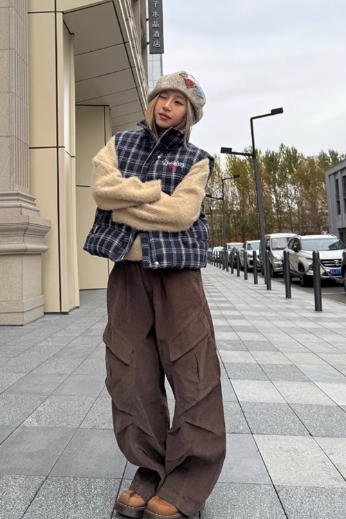 Big Pocket Wide Cargo Pants