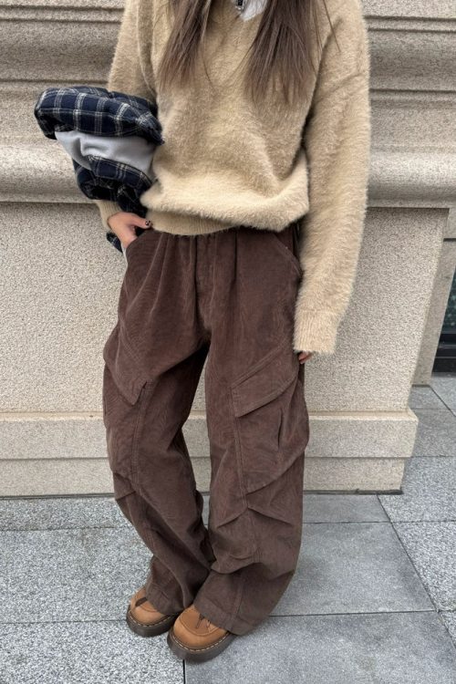 Big Pocket Wide Cargo Pants