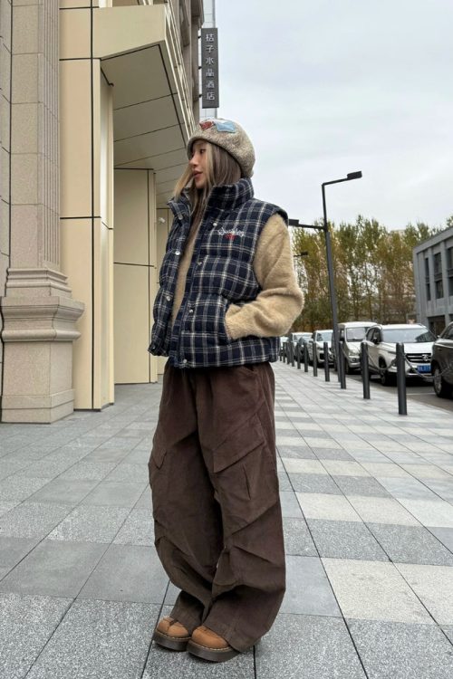 Big Pocket Wide Cargo Pants