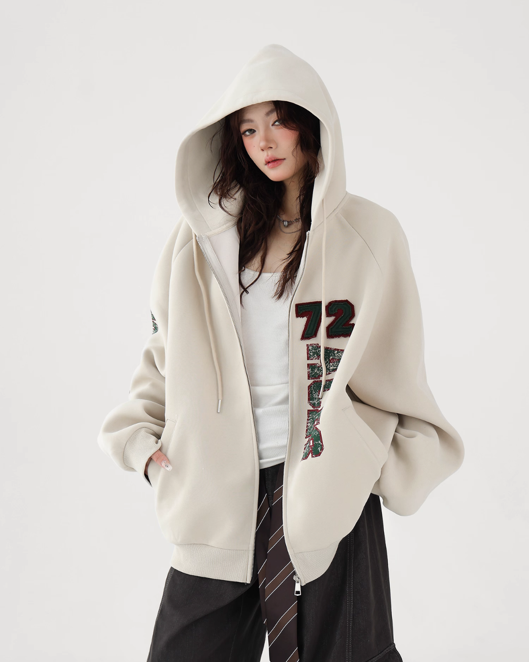 Big Silhouette Zip Hoodie Big Silhouette Zip Hoodie