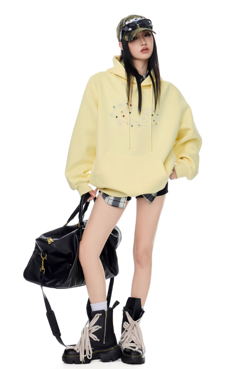 Bijou Logo Sweatshirt Hoodie