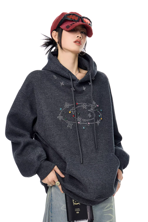 Bijou Logo Sweatshirt Hoodie