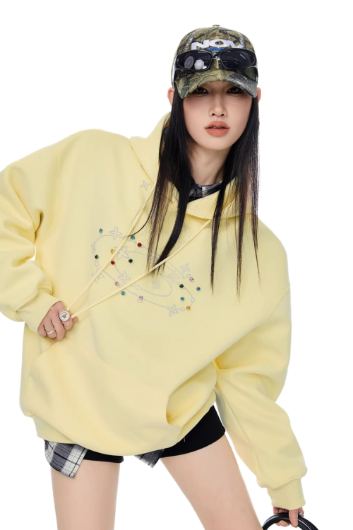 Bijou Logo Sweatshirt Hoodie