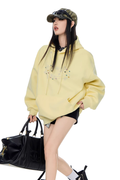 Bijou Logo Sweatshirt Hoodie