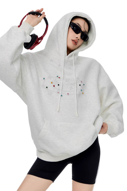 Bijou Logo Sweatshirt Hoodie